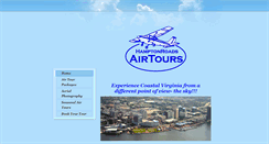 Desktop Screenshot of hamptonroadsairtours.com